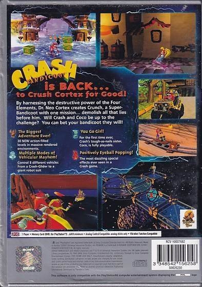 Crash Bandicoot The Wrath of Cortex - PS2 - Platinum (B Grade) (Genbrug)